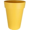 Image de Bac à fleurs jaune en plastique SOLEILLA HAUT - Hauteur 66 cm