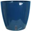Image de - Pot en plastique rond avec réserve d'eau 30 cm Eva bleu