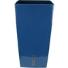 Image de Bac à fleurs carré HAUT - Plastique - 52 x 52 cm - Bleu