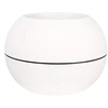 Image de Bac a fleurs rond GRANIT BOULE - Plastique - Diametre 40 cm - Blanc