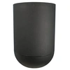 Image de Bac a fleurs - - GRANIT TULIPE - Plastique - D50 x H71 cm - Noir