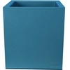 Image de Bac a fleurs carré GRANIT - Plastique - 60x30 cm - Bleu