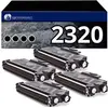 Image de Pack 4 Toners compatibles BROTHER TN-2320 noir