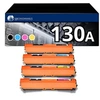 Image de Pack 4 toners compatibles HP 130A
