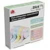 Image de UPrint Stick Easy - Adhésif - transparent, rose, bleu, jaune - 14 x 40 mm 720 étiquette(s) boîte - étiquettes - pour Stick Easy UP21