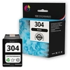 Image de 123CONSOMMABLES - 304 - Cartouches d'encre Remplacement pour HP Cartouche 304 Noir pour HP Deskjet 3760 2620 2625 2630 2635 2655 3700 3720 3755 Envy