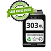 Image de 123CONSOMMABLES - 303 - Cartouches d'encre Compatible avec HP 303 pour HP Envy Photo 6220 6230 6232 6234 7130 7134 7830 (sans puce)