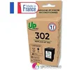 Image de UPrint H-302BFR - 6 ml - noir - compatible - boîte de suspension - remanufacturé - cartouche d'encre (alternative pour : F6U66AE) - pour HP Deskjet