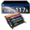 Image de Pack 4 Toners compatibles HP 117A - 123CONSOMMABLES