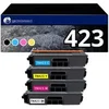 Image de Pack 4 Toners compatibles BROTHER TN-423