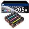 Image de Pack 4 Toners compatible HP 205A