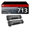 Image de Pack 2 Toners compatible CANON 713 noir