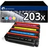Image de Pack 4 Toners compatibles HP 203X
