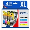 Image de 123CONSOMMABLES - Pack Compatible Brother Lc-223 pour Brother MFC J4620DW DCP J562DW MFC J480DW MFC J4625DW MFC J5720DW MFC J680DW DCP J4120DW MFC