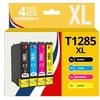 Image de 123CONSOMMABLES - T1285 - Cartouches d'encre Compatible avec EPSON T1285 Renard - pour EPSON Stylus T22 Office BX305F BX305FW SX125 SX130 SX230 (1