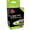 Image de H-303XL - Pack de 2 - Capacité XL - noir, jaune, cyan, magenta - compatible - remanufacturé - cartouche d'encre - pour HP ENVY Photo 62XX, Photo