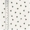 Image de Tissu coton petits coeurs vendu au mètre(...) - coeurskaki