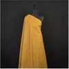 Image de Tissu coton imprimé pois blancs vendu au mètre(...) - 23 Curry