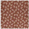 Image de Tissu coton fleurs de pissanlit vendu au mètre(...) - 9470 Rouge