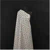 Image de Tissu coton fleurs de pissanlit vendu au mètre(...) - 107 Gris foncï¿½