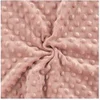 Image de Coupon tissu MINKY 50 cm x 140 cm(...) - 045 Vieux rose