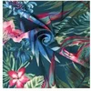 Image de Tissu jersey fleurs roses et bleues vendu au mètre(...) - print003