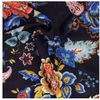 Image de Tissu jersey fleuri sur fond marine vendu au mètre(...) - print004