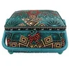 Image de Boîte à couture motif Géométrie - 20x20x11cm - Collection Les merveilles d'Alice(...) - 845 Géométrie
