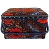 Image de Boîte à couture motif Fleurs - 18,5x26x16cm - Collection Les merveilles d'Alice(...) - 842 Fleurs