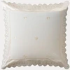 Image de 3S. x Collection Taie d'oreiller polycoton - BRODERIE - Crème 63 x 63 cm avec volant