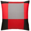 Image de 3S. x Collection Taie d'oreiller coton KUBIKAL - Rouge 85 x 185 cm