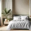 Image de 3S. x Tertio Housse de couette coton - Blanc 240 x 220 cm