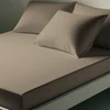 Image de 3S. x Tertio Drap housse polycoton - Taupe 90 x 200 cm
