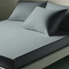 Image de 3S. x Tertio Drap-housse coton - Gris - Perle 90 x 200 cm