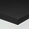 Image de 3S. x Collection Drap-housse en coton - TRIO - Noir 160 x 200 cm