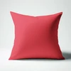 Image de 3S. x Tertio Taie d'oreiller ou taie de traversin coton - Rouge - Carmin 50 x 70 cm avec volant