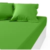 Image de 3S. x Tertio Drap-housse coton Sanitized® TERTIO® - vert anis 60 x 120 cm