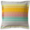 Image de 3S. x Collection Taie de traversin coton FLUKO - gris/jaune 85 x 185 cm