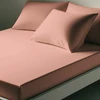 Image de 3S. x Tertio Drap housse coton - Rose - Blush 80 x 190 cm