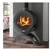 Image de Poêle à bois fonte 10kw anthracite 410101ANTH