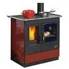Image de Cuisinière à bois 6.5kw rouge 241100carmin