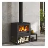 Image de Poêle à bois fonte 10kw noir 411109NOIR