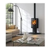 Image de Poêle à bois fonte 8kw noir 411110noir