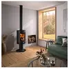 Image de Poêle à bois 8.5kw noir 388145ANTH