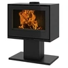 Image de Poêle à bois 10kw noir 411202ANTH