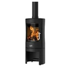 Image de Poêle à bois 8kw noir 388154ANTH