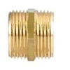 Image de Mamelon double mâle 5/10 laiton - - D04000B