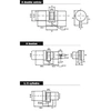 Image de Cylindre monobloc SUPER-SURETE sans bille avec bouton 39,5x33,5mm - - 714000