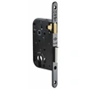 Image de Serrure monopoint à larder Multibat 50 mm bout rond noire droite - - 210000-22-1B