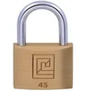 Image de Cadenas standard laiton UNO 45mm s'entrouvrant anse en U - - I-CAD45MV